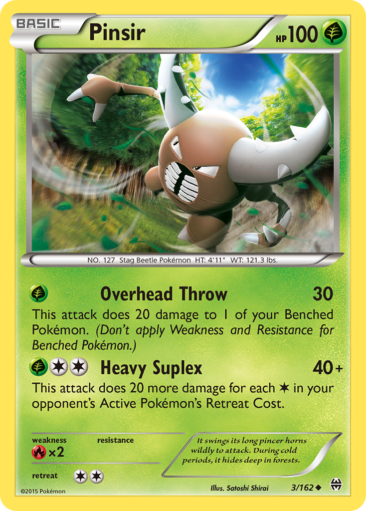 Pinsir (3/162) [XY: BREAKthrough] | Card Merchant Takapuna
