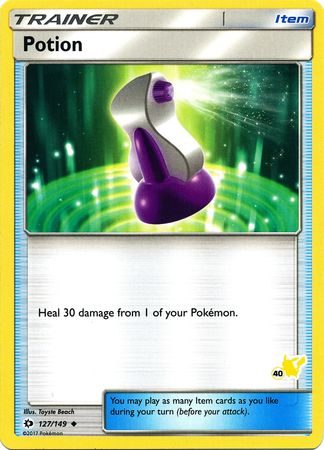 Potion (127/149) (Pikachu Stamp #40) [Battle Academy 2020] | Card Merchant Takapuna