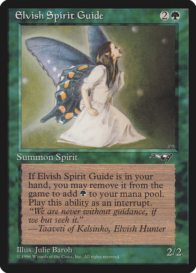 Elvish Spirit Guide [Alliances] | Card Merchant Takapuna