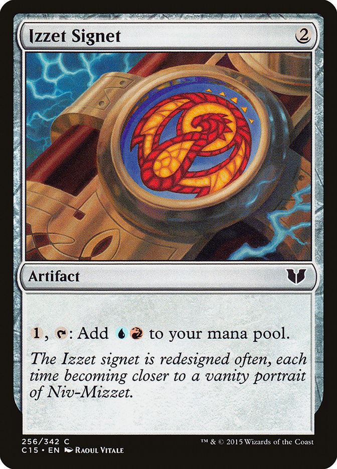 Izzet Signet [Commander 2015] | Card Merchant Takapuna