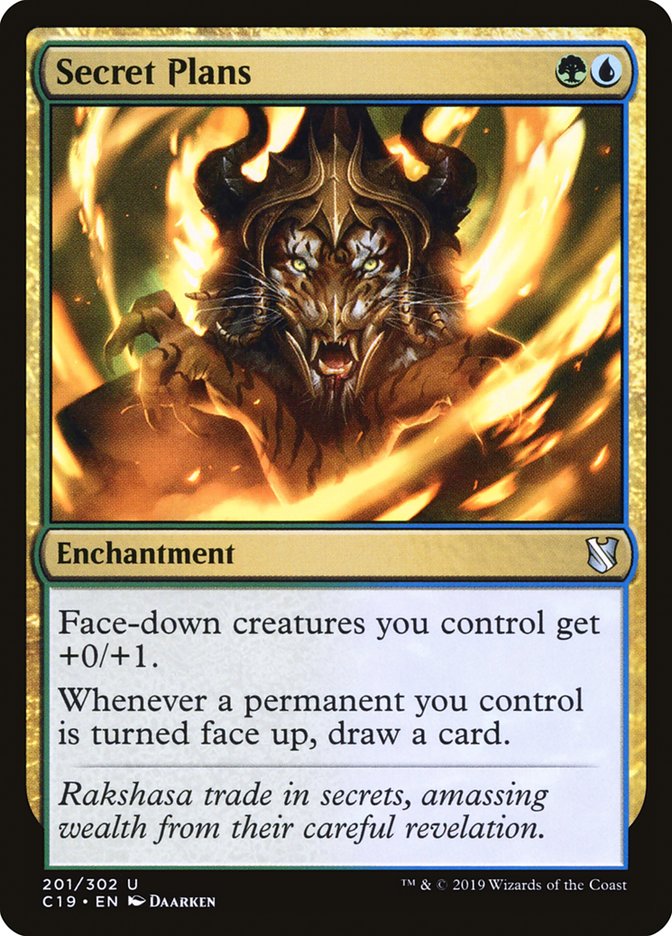 Secret Plans [Commander 2019] | Card Merchant Takapuna