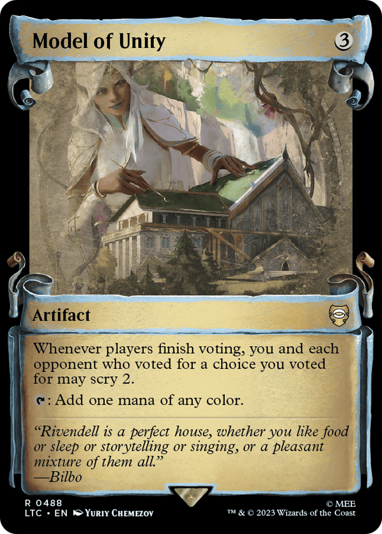 Model of Unity [The Lord of the Rings: Tales of Middle-Earth Commander Showcase Scrolls] | Card Merchant Takapuna