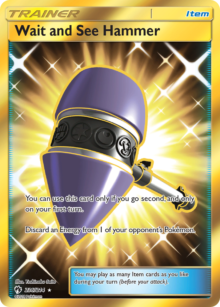 Wait and See Hammer (236/214) [Sun & Moon: Lost Thunder] | Card Merchant Takapuna