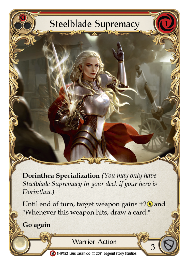 Steelblade Supremacy [1HP152] (History Pack 1) | Card Merchant Takapuna