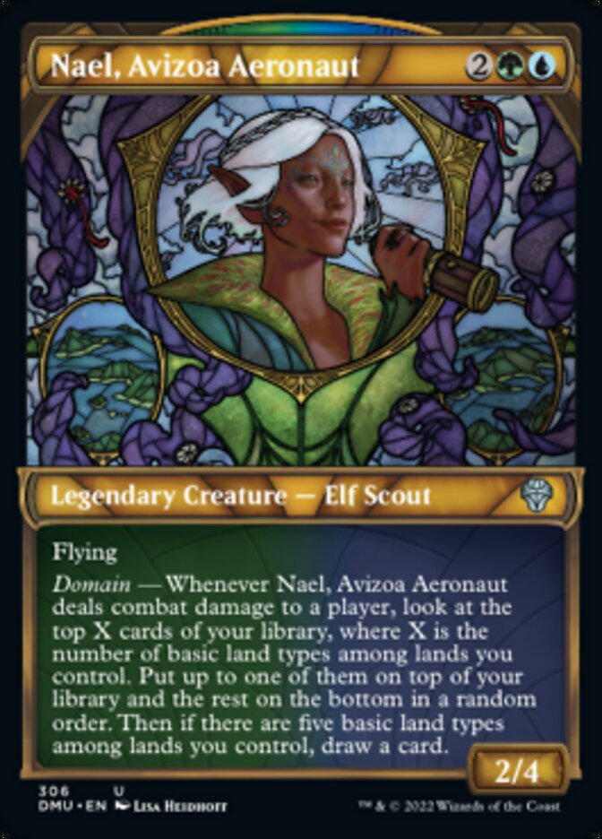 Nael, Avizoa Aeronaut (Showcase) [Dominaria United] | Card Merchant Takapuna