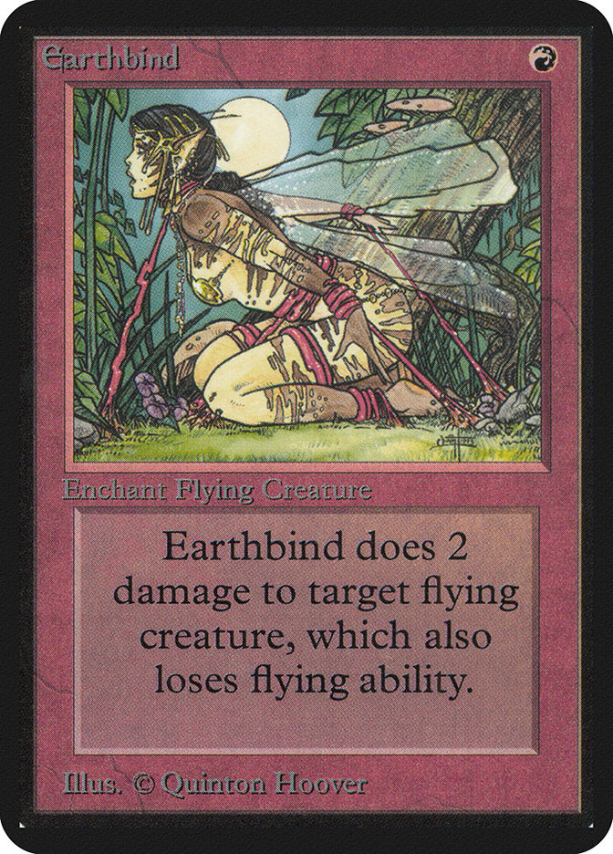 Earthbind [Alpha Edition] | Card Merchant Takapuna