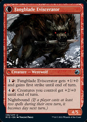 Fangblade Brigand // Fangblade Eviscerator [Innistrad: Midnight Hunt] | Card Merchant Takapuna