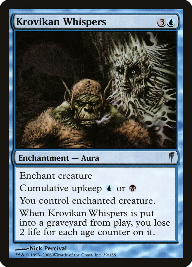 Krovikan Whispers [Coldsnap] | Card Merchant Takapuna