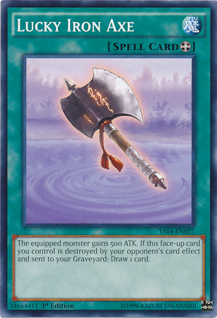 Lucky Iron Axe [YS14-EN027] Common | Card Merchant Takapuna