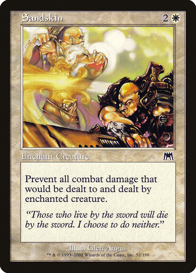Sandskin [Onslaught] | Card Merchant Takapuna