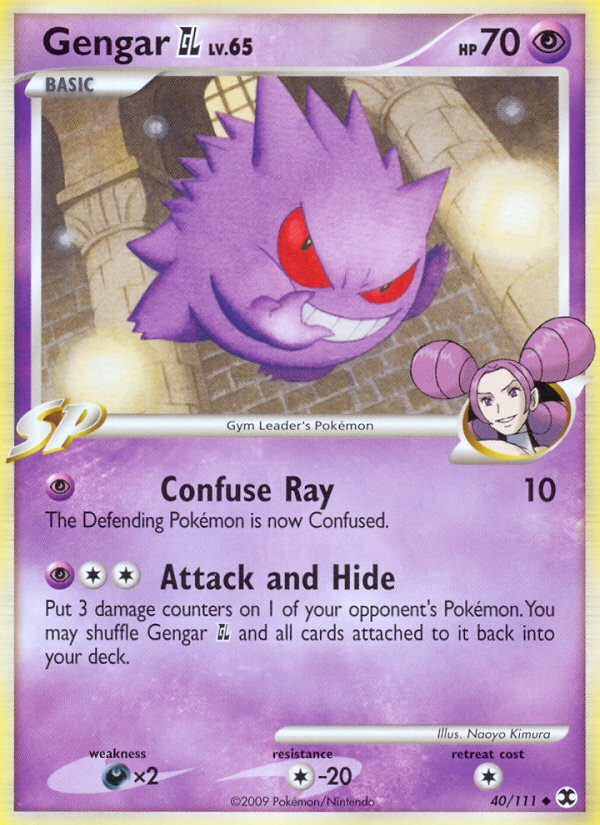 Gengar GL (40/111) [Platinum: Rising Rivals] | Card Merchant Takapuna