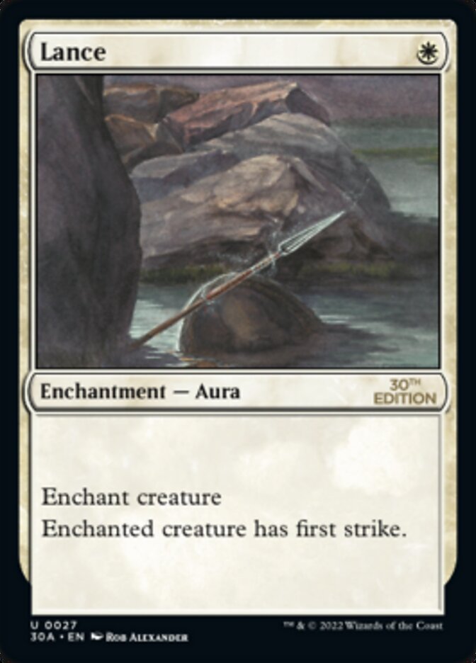 Lance [30th Anniversary Edition] | Card Merchant Takapuna