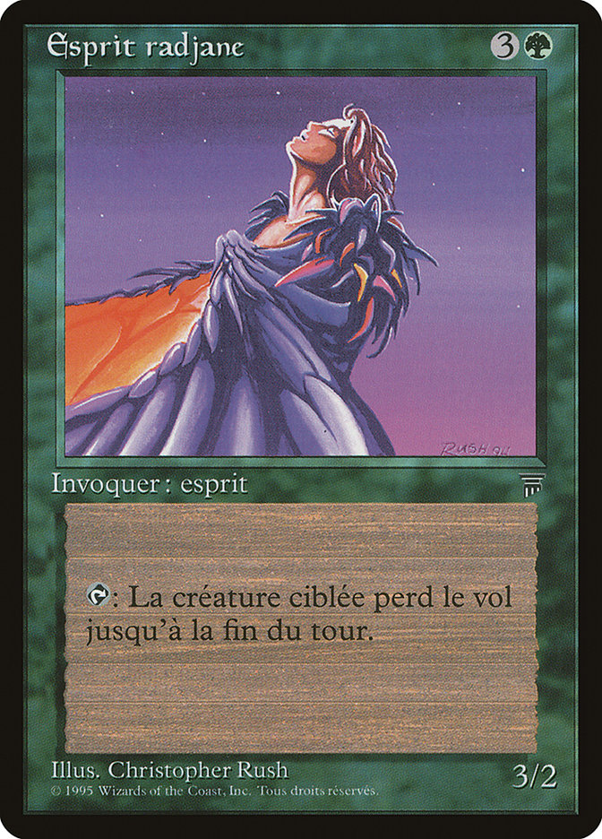 Radjan Spirit (French) - "Esprit radjane" [Renaissance] | Card Merchant Takapuna