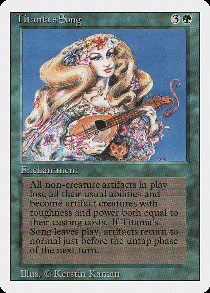 Titania's Song [Revised Edition] | Card Merchant Takapuna