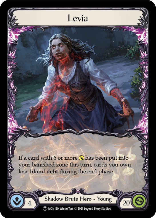 Levia, Shadowborn Abomination // Levia [U-MON119 // U-MON120] (Monarch Unlimited)  Unlimited Normal | Card Merchant Takapuna