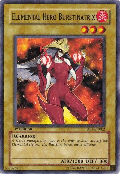 Elemental Hero Burstinatrix [DP1-EN002] Common | Card Merchant Takapuna