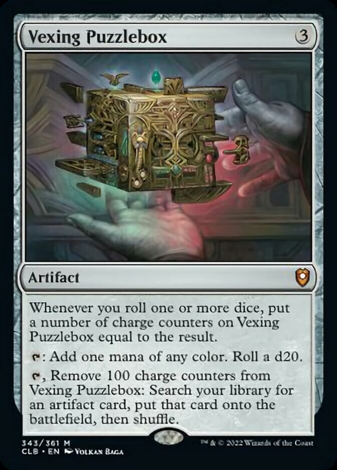 Vexing Puzzlebox [Commander Legends: Battle for Baldur's Gate] | Card Merchant Takapuna