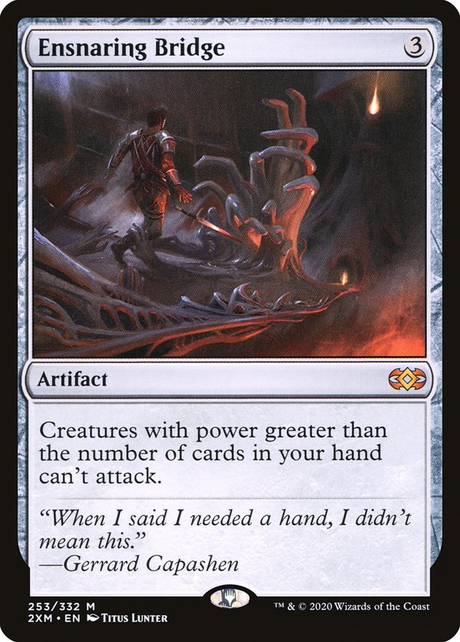 Ensnaring Bridge [Double Masters] | Card Merchant Takapuna