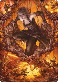 Nahiri, Heir of the Ancients [Zendikar Rising Art Series] | Card Merchant Takapuna