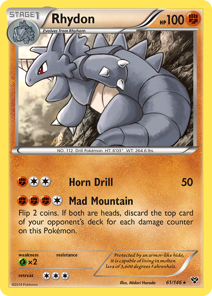 Rhydon (61/146) [XY: Base Set] | Card Merchant Takapuna