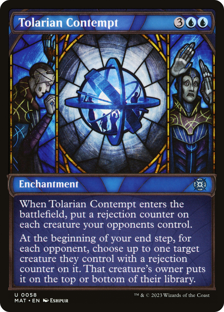 Tolarian Contempt (Showcase) [March of the Machine: The Aftermath] | Card Merchant Takapuna