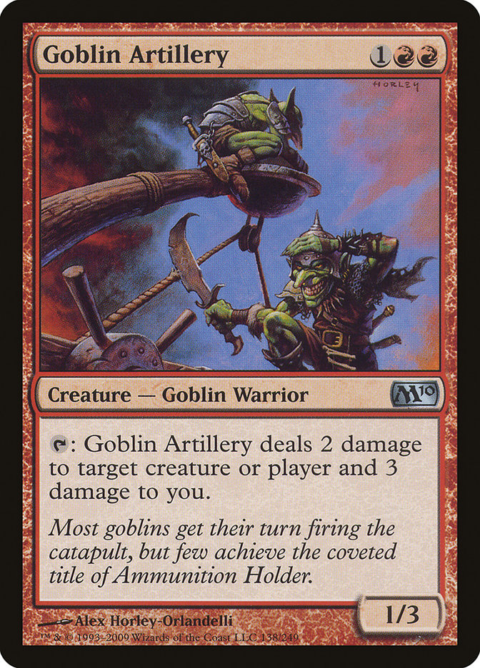 Goblin Artillery [Magic 2010] | Card Merchant Takapuna