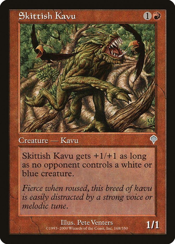 Skittish Kavu [Invasion] | Card Merchant Takapuna