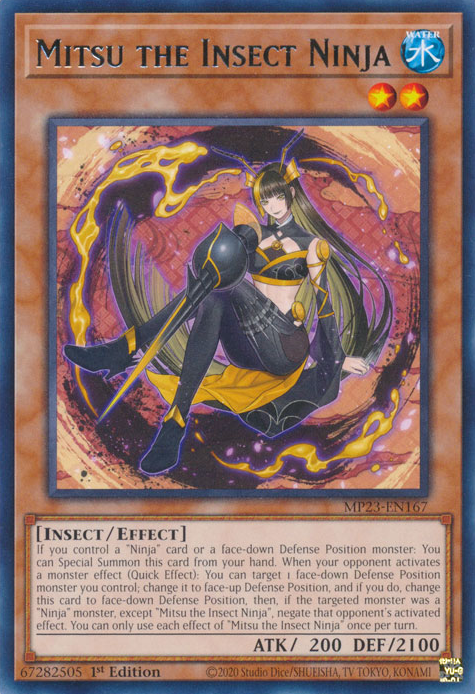 Mitsu the Insect Ninja [MP23-EN167] Rare | Card Merchant Takapuna