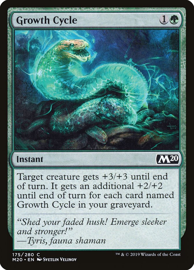 Growth Cycle [Core Set 2020] | Card Merchant Takapuna