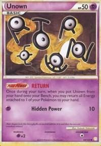 Unown (54) [HeartGold SoulSilver] | Card Merchant Takapuna