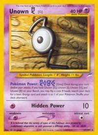 Unown [G] (27) [Neo Destiny] | Card Merchant Takapuna