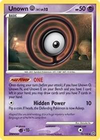 Unown [O] (70) [Secret Wonders] | Card Merchant Takapuna