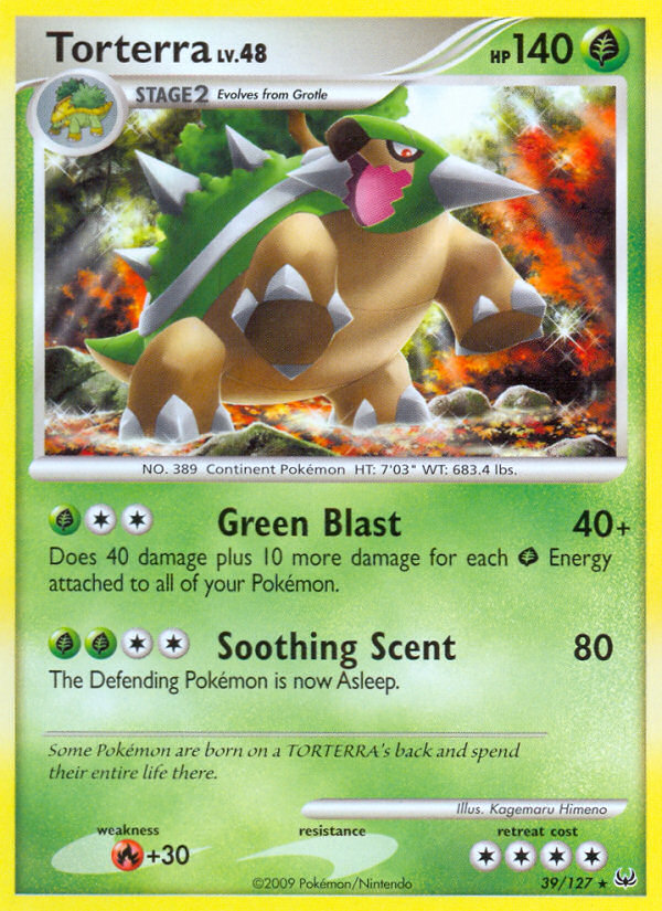 Torterra (39/127) [Platinum: Base Set] | Card Merchant Takapuna