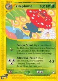 Vileplume (43) [Aquapolis] | Card Merchant Takapuna