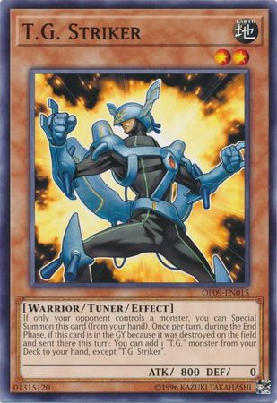 T.G. Striker [OP09-EN015] Common | Card Merchant Takapuna