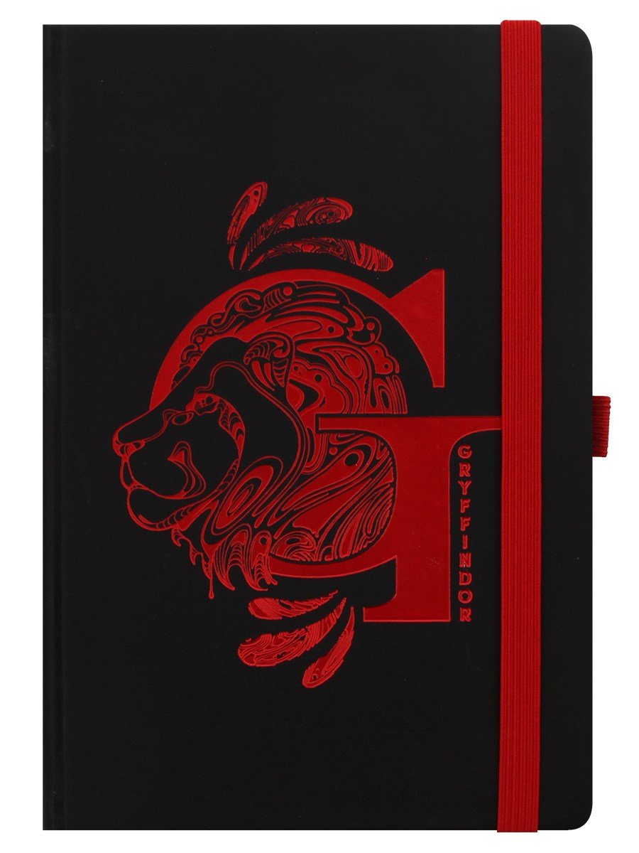 Harry Potter: Gryffindor Foil Premium A5 Notebook | Card Merchant Takapuna