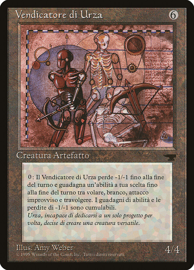 Urza's Avenger (Italian) - "Vendicatore di Urza" [Rinascimento] | Card Merchant Takapuna