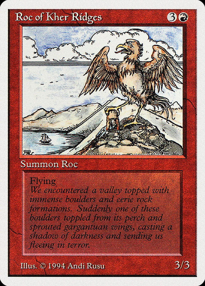 Roc of Kher Ridges [Summer Magic / Edgar] | Card Merchant Takapuna
