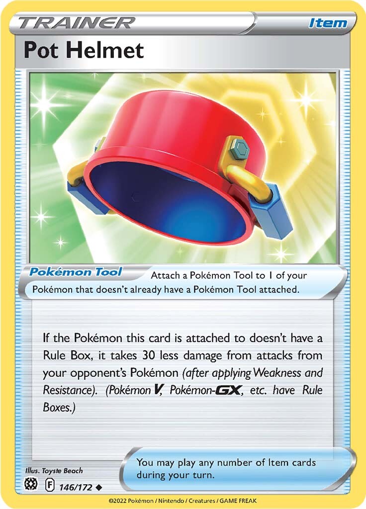 Pot Helmet (146/172) [Sword & Shield: Brilliant Stars] | Card Merchant Takapuna