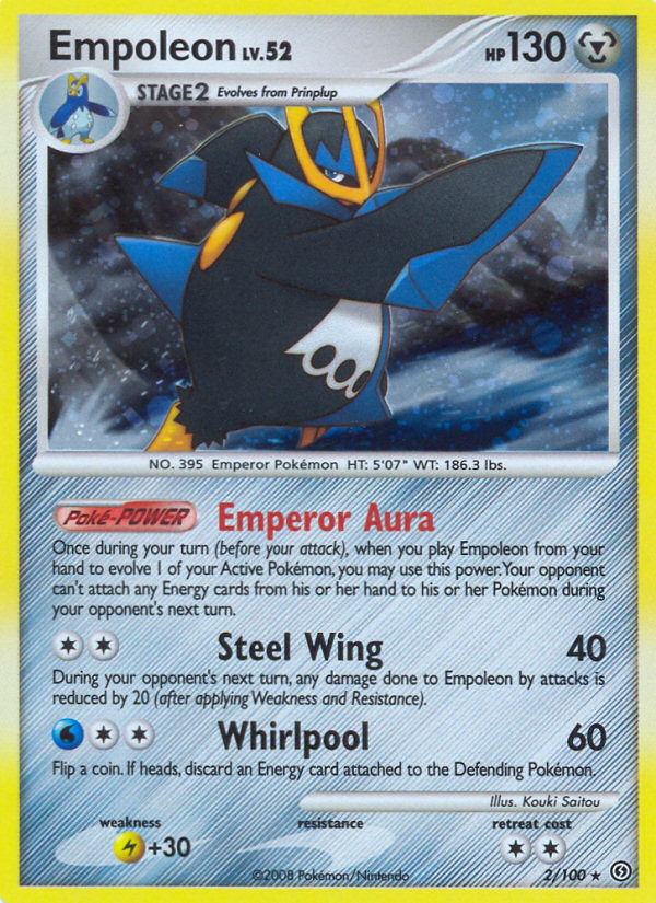Empoleon (2/100) [Diamond & Pearl: Stormfront] | Card Merchant Takapuna