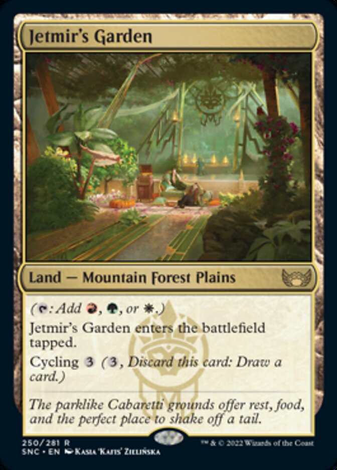 Jetmir's Garden [Streets of New Capenna] | Card Merchant Takapuna