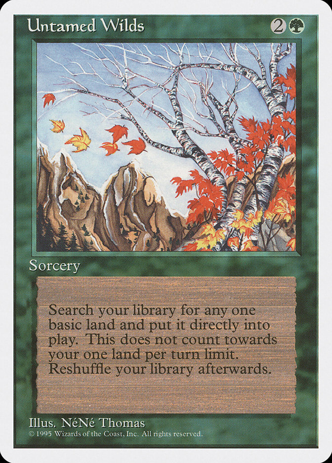Untamed Wilds [Fourth Edition] | Card Merchant Takapuna