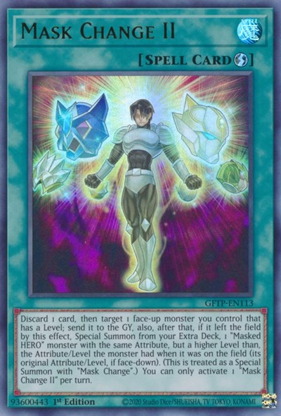 Mask Change II [GFTP-EN113] Ultra Rare | Card Merchant Takapuna