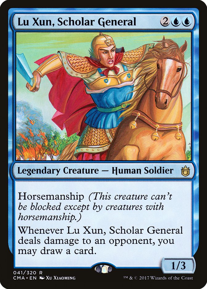 Lu Xun, Scholar General [Commander Anthology] | Card Merchant Takapuna