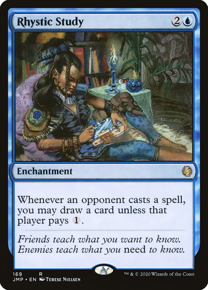 Rhystic Study [Jumpstart] | Card Merchant Takapuna
