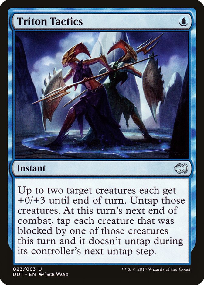 Triton Tactics [Duel Decks: Merfolk vs. Goblins] | Card Merchant Takapuna