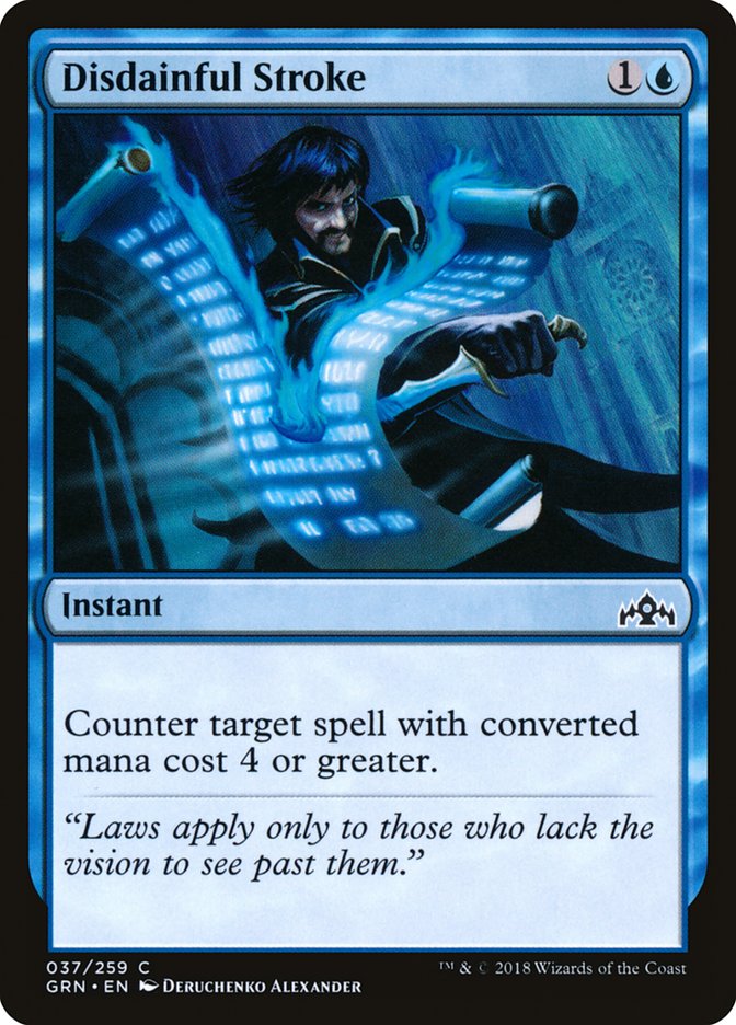 Disdainful Stroke [Guilds of Ravnica] | Card Merchant Takapuna
