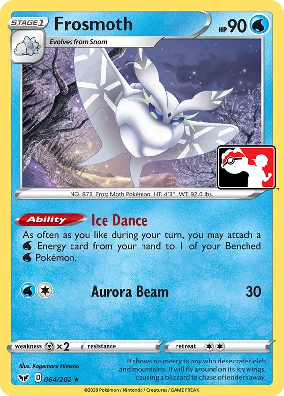 Frosmoth (064/202) [Prize Pack Series One] | Card Merchant Takapuna