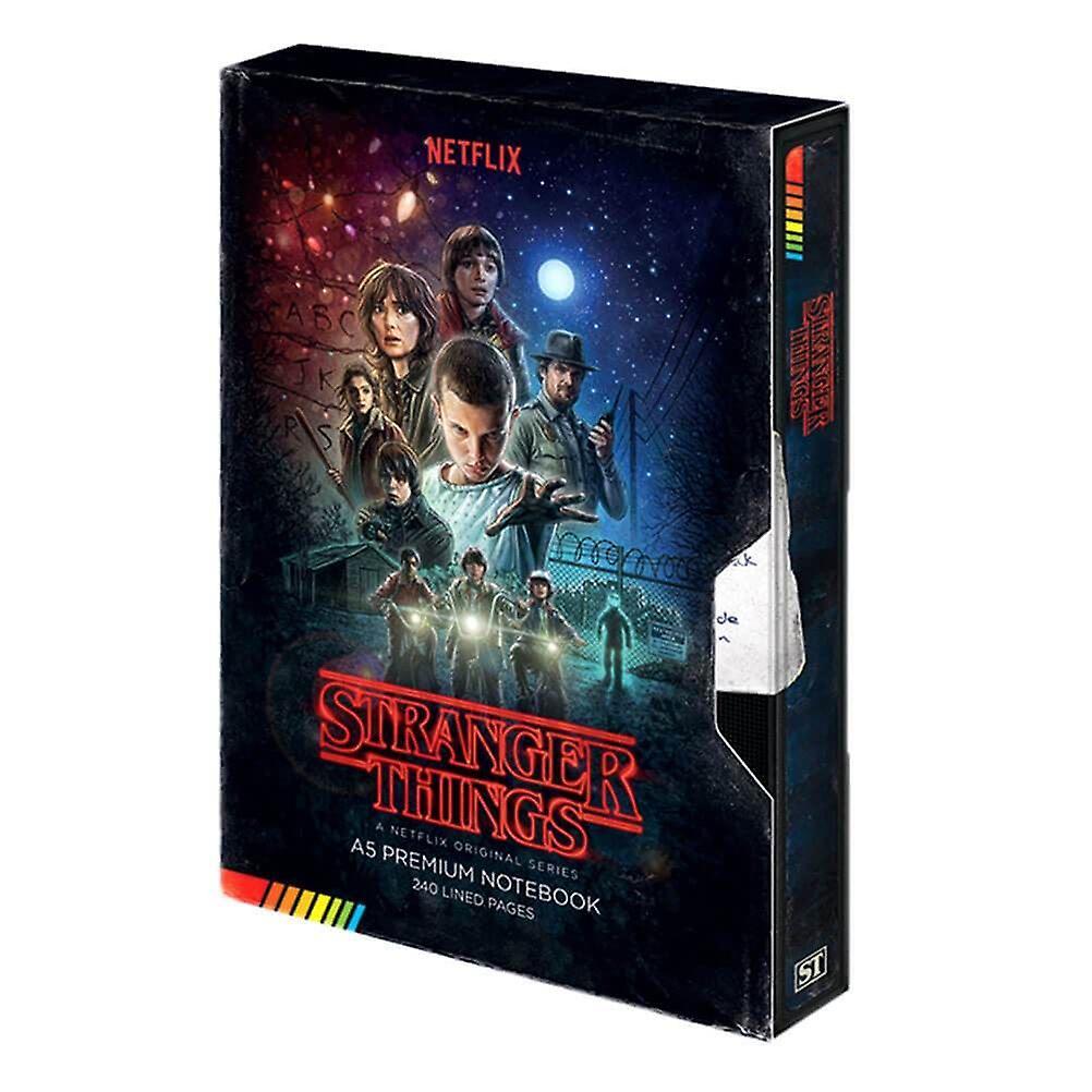 Stranger Things: VHS Premium A5 Notebook | Card Merchant Takapuna