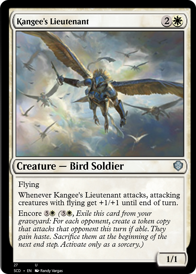 Kangee's Lieutenant [Starter Commander Decks] | Card Merchant Takapuna